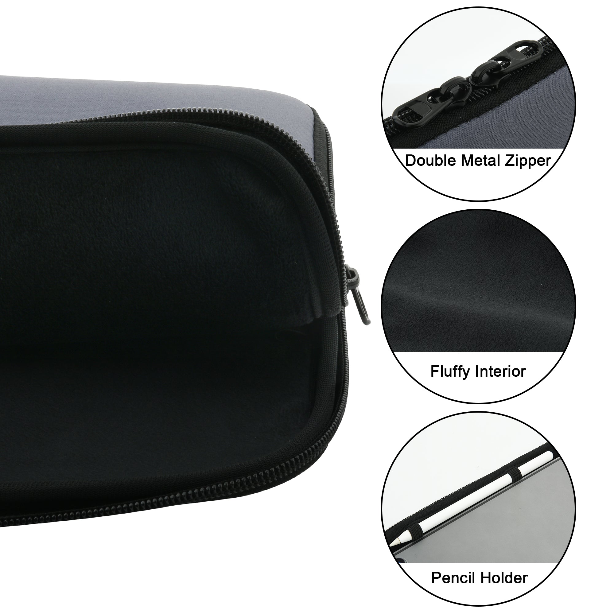 TXESIGN For iPad Pro 12.9-inch Protective Case Anti-scratch Neoprene Tablet Carrying Bag TXESIGN For iPad Pro 12.9-inch Protective Case Anti-scratch Neoprene Tablet Carrying Bag